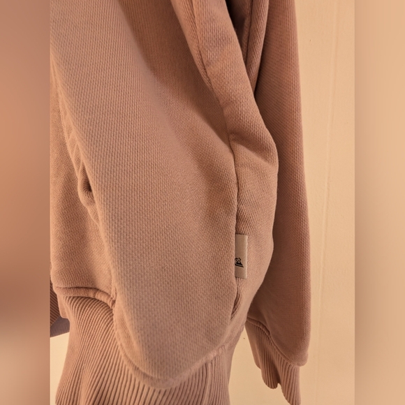 Quiksilver Pink Oversized Long Sleeve Hoodie - Picture 3 of 8